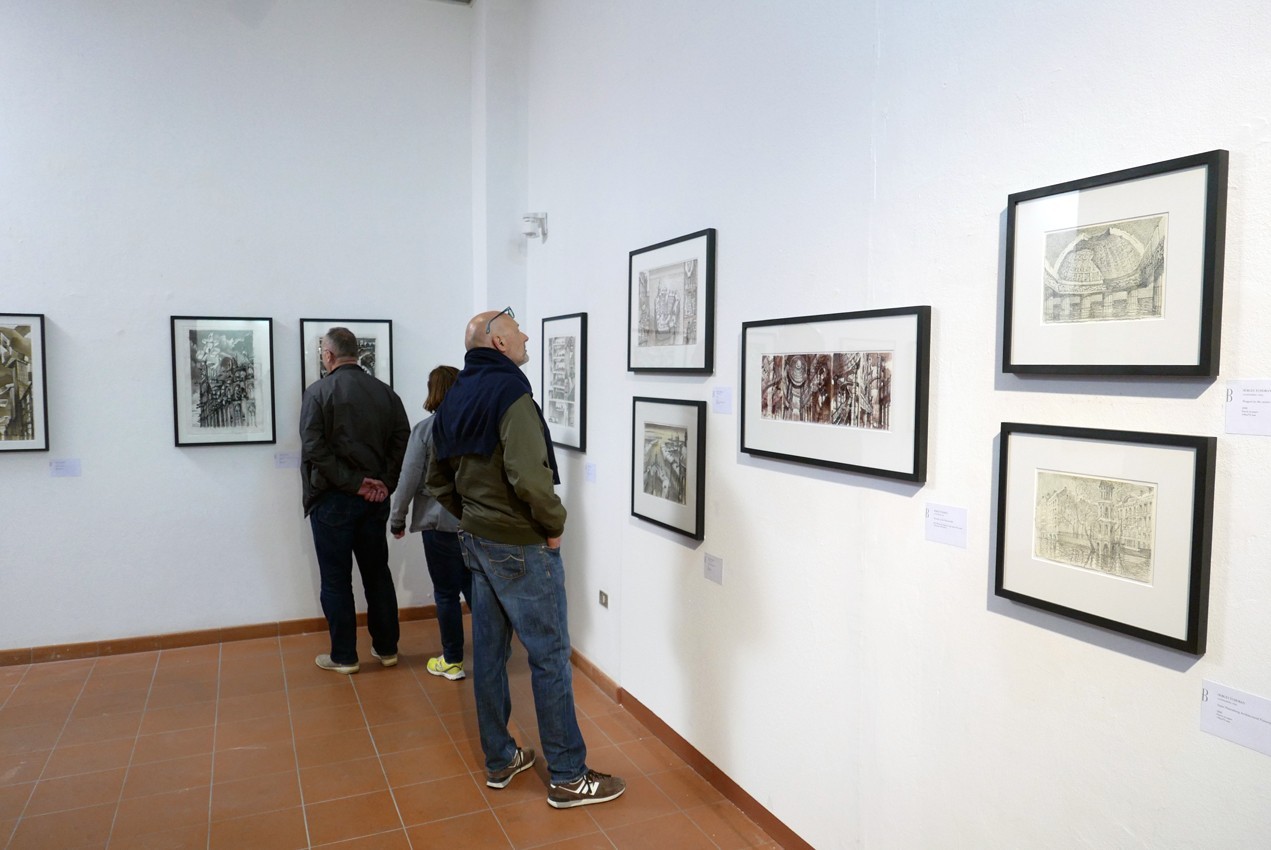 В Римини в рамках Третьей биеннале рисунка проходит персональная выставка Сергея Чобана